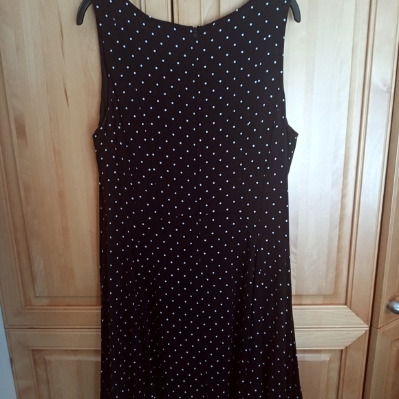 Torrid b&w polkadot sleeveless dress Size 12 - Picture 3 of 5